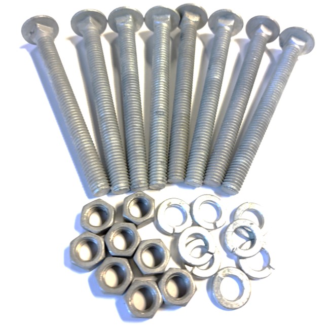 Ensemble de boulons de carrosserie 3/8'' x 4'' - 0014-4