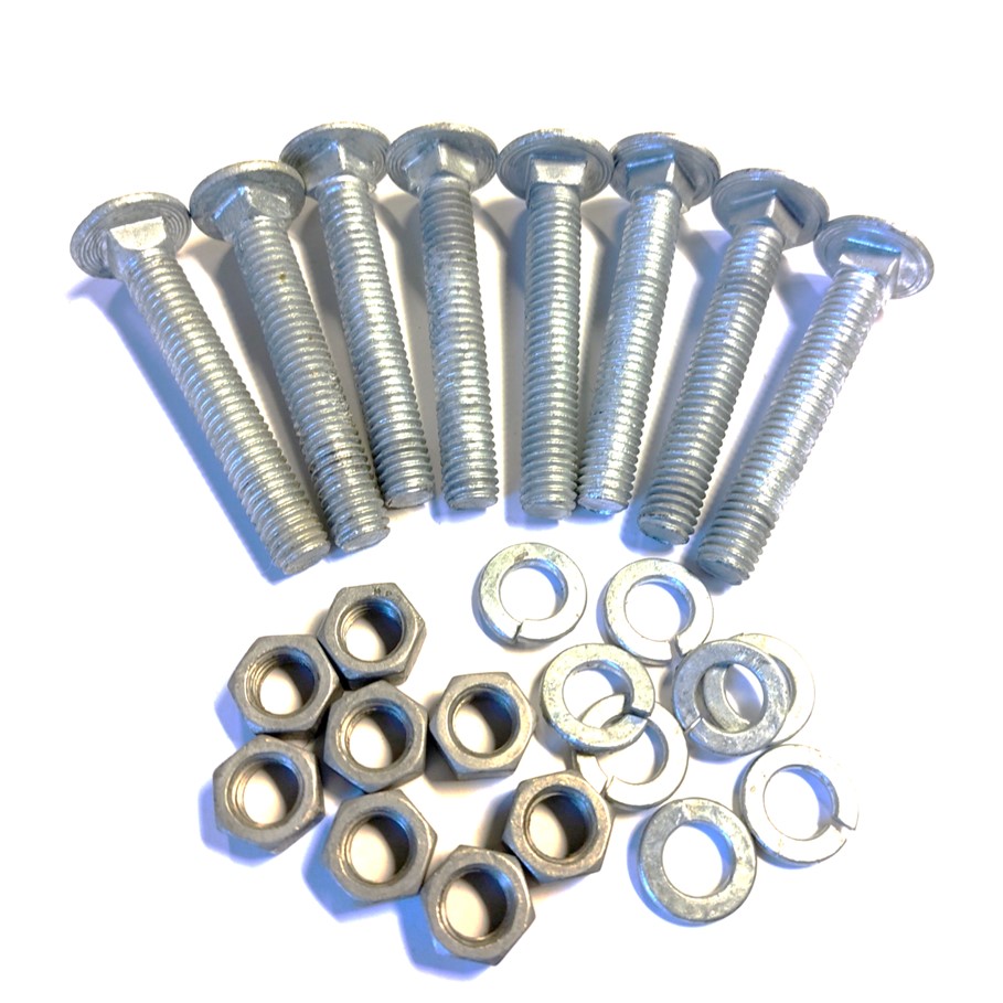 Ensemble de boulons de carrosserie 3/8'' x 2-1/2'' - 0014