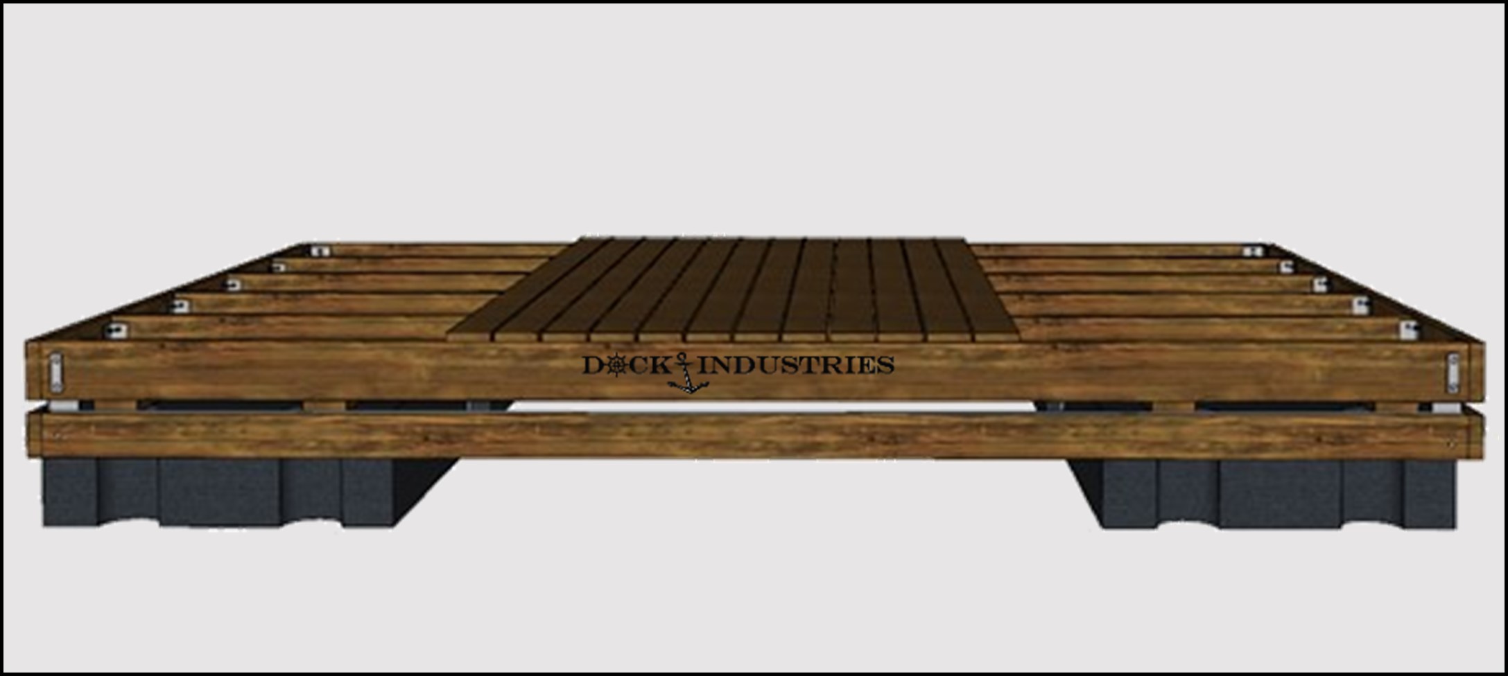 Ensemble de quai Commercial 10'x16' - Sans ancrage