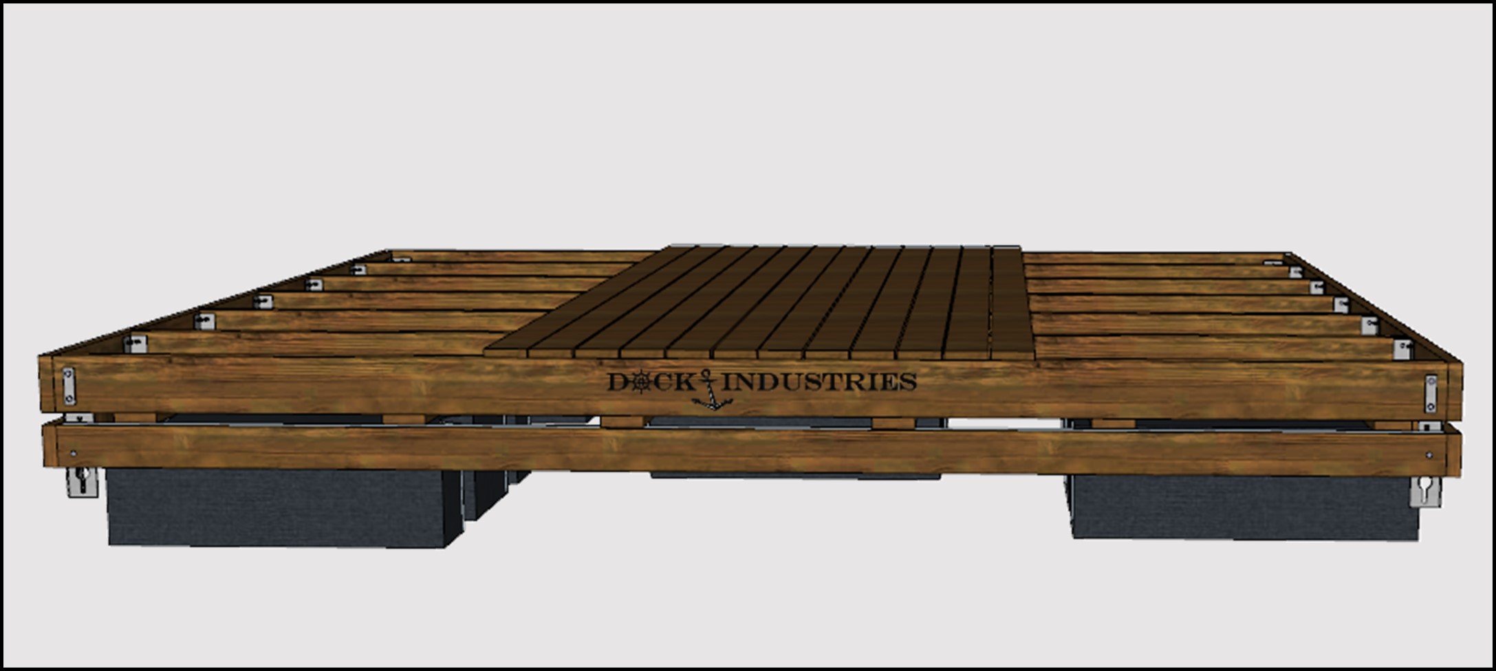 Ensemble de quai Commercial 12'x16'