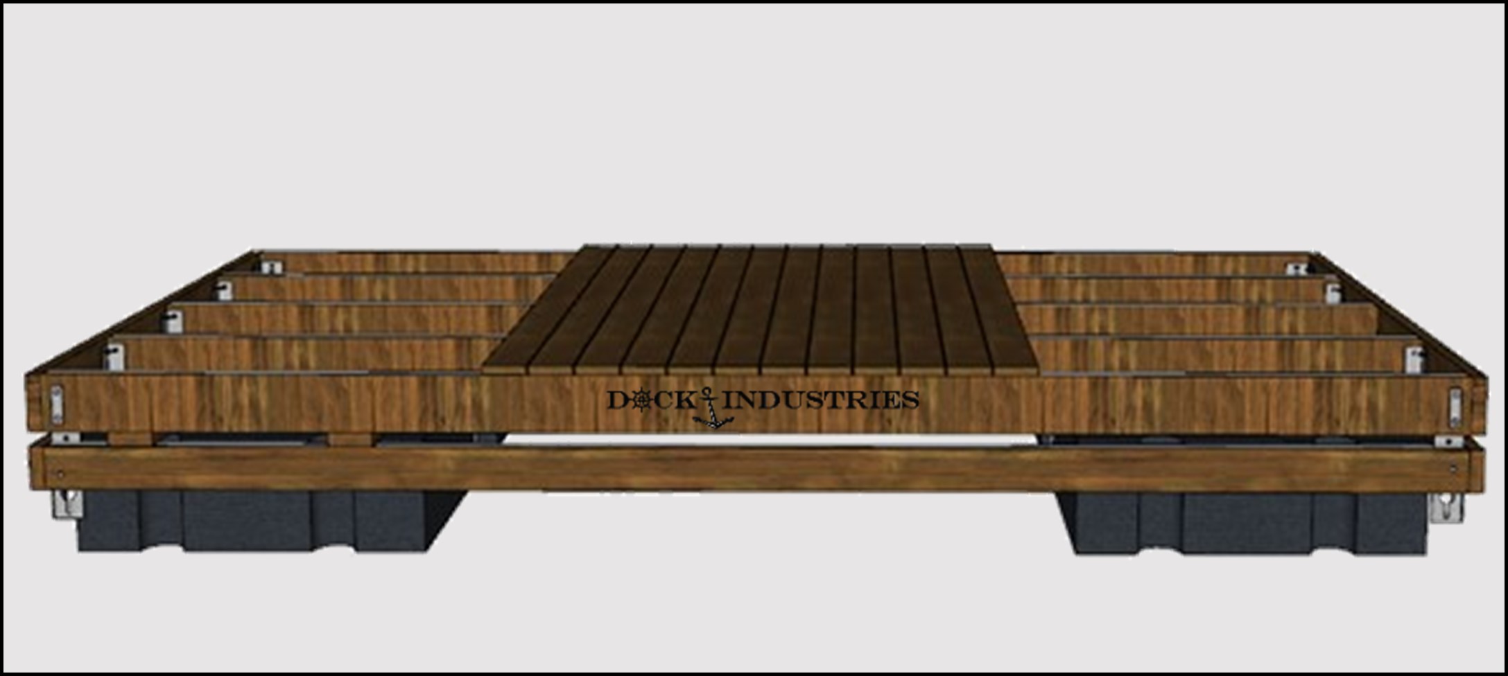 Ensemble de quai Commercial 8'x16'