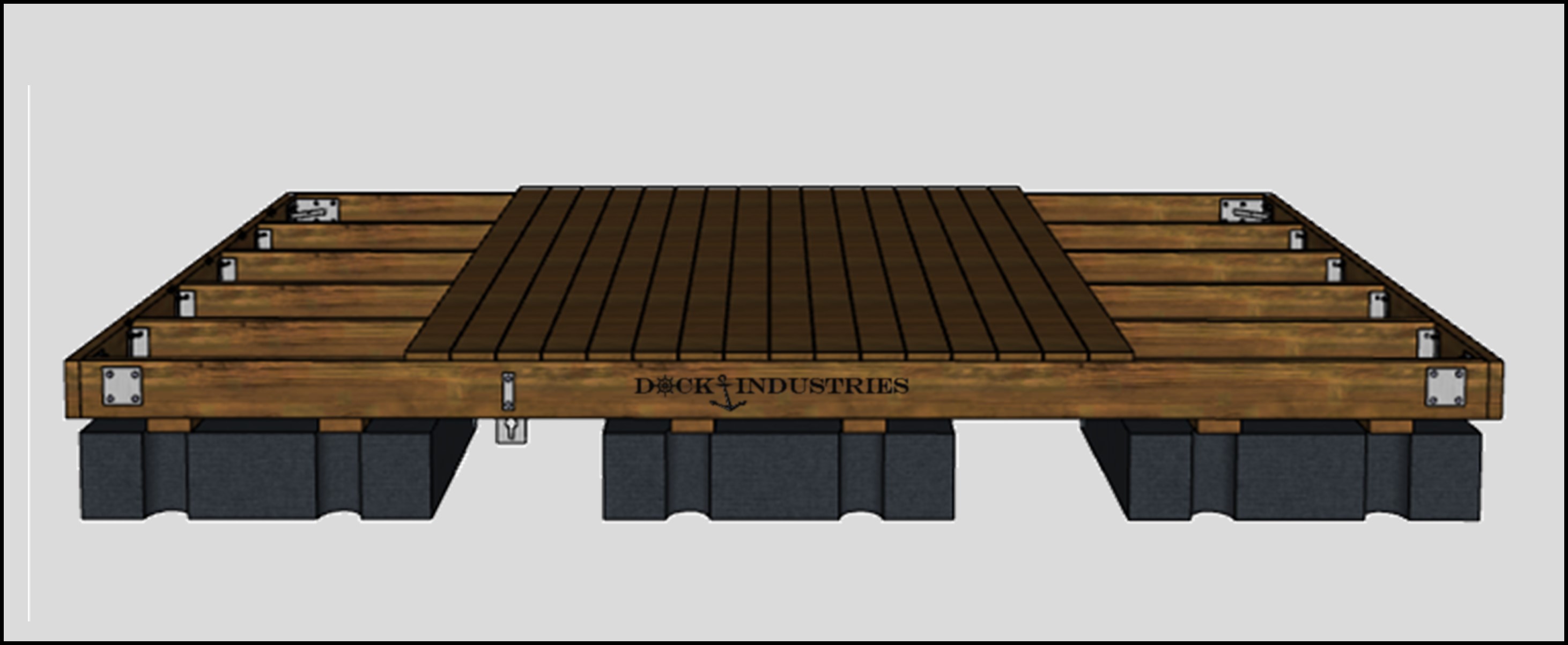 Ensemble de quai Heavy Duty 10'x16'