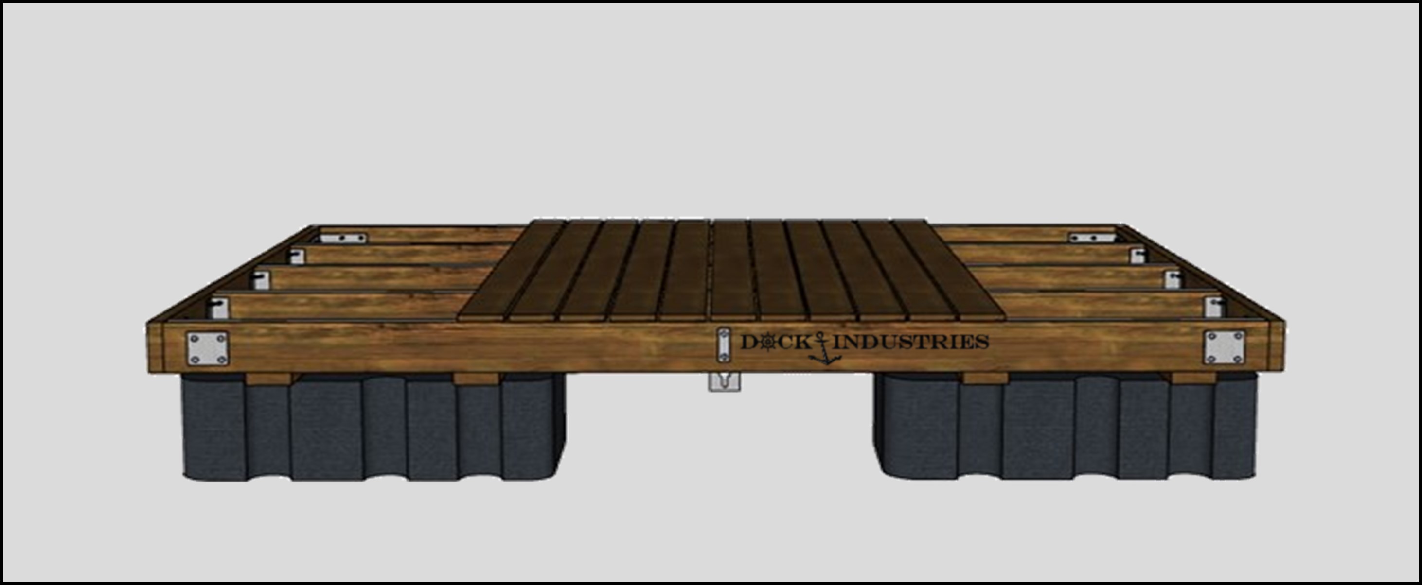 Ensemble de quai Heavy Duty 8'x12'